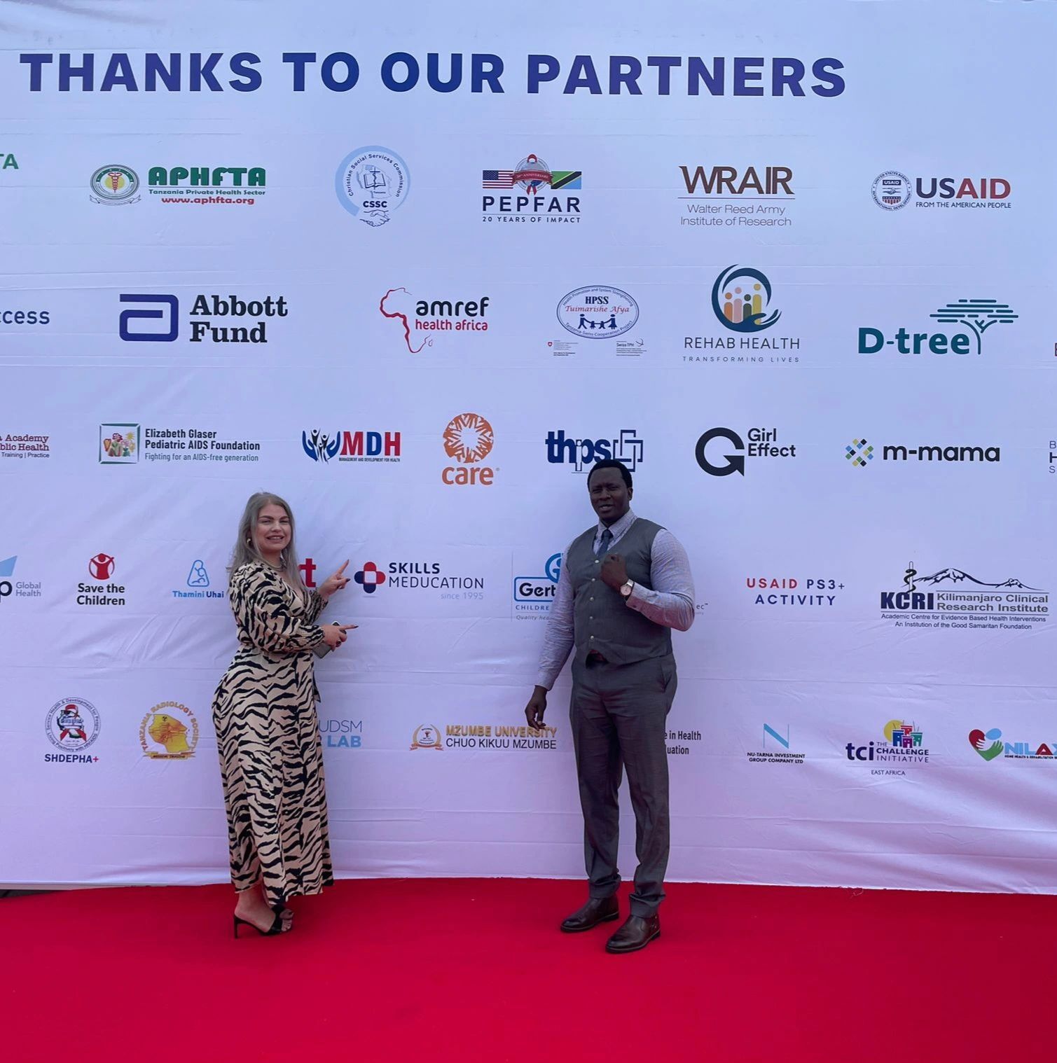 Skills Meducation represent in Dar es Salaam at the Health Summit Tanzania 2023! 